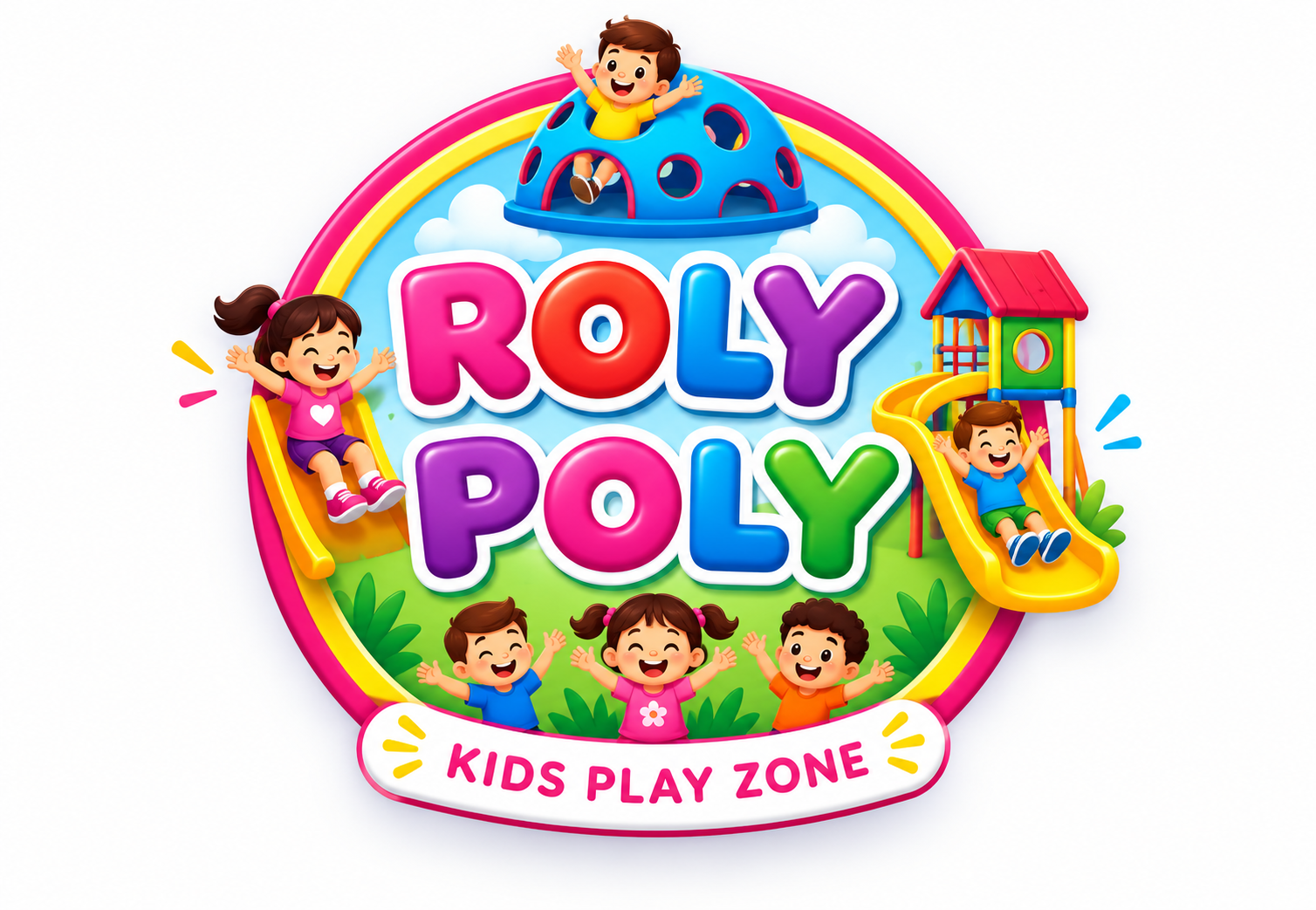 Roly Poly Kids Play Zone logo